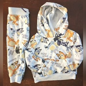 Bluey Sweat Shirt/Pants outfit